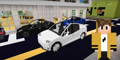 Tesla Model X Mod for Minecraft screenshot 3