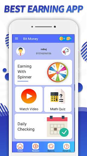 BIT MONEY - Earn Money Online Easily screenshot 1