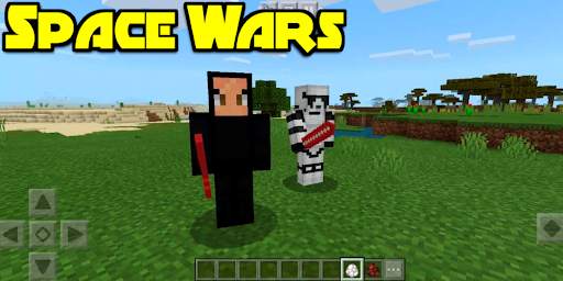 Space Wars Mod for Minecraft PE screenshot 2
