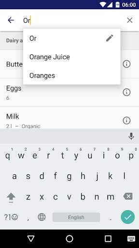Basket Shopping List screenshot 3