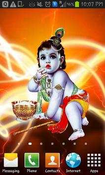 Lord Krishna Live Wallpaper TM screenshot 1