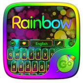 GO Keyboard Theme Rainbow 3.8