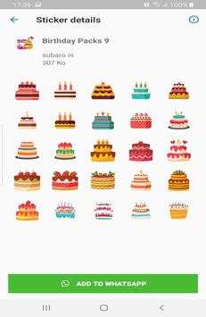 Happy Birthday Stickers for WhatsApp screenshot 6