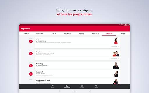 France Inter - radio, actus 9 تصوير الشاشة