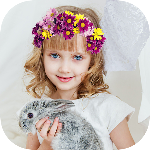 Flower Tiara Photo Frames icon