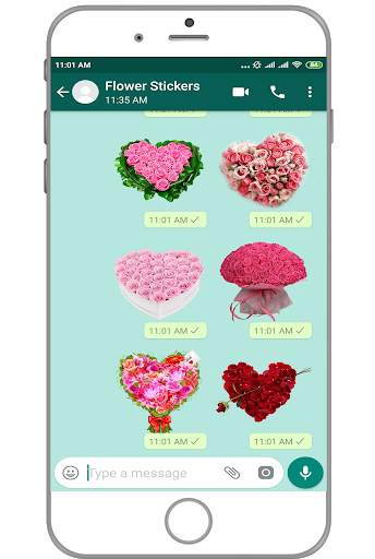 WAStickerApps - Flower Stickers for WA screenshot 2