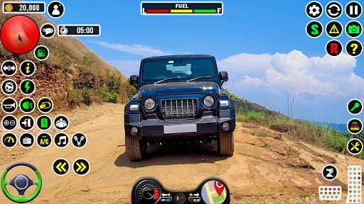 Offroad Jeep Driving Game 2023 screenshot 1