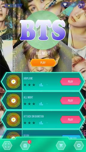 BTS Magic Twist-Twister Tiles KPOP Music Game screenshot 6