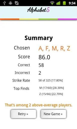 Alphabet 5 | Free Game screenshot 4