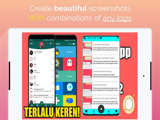 WA PINK Style - Font screenshot 4