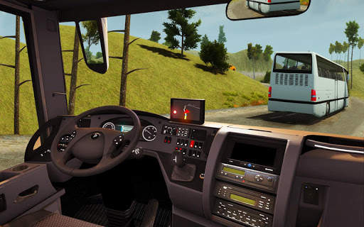 Offroad Bus Hill Driving Sim: Mountain Bus Racing screenshot 4
