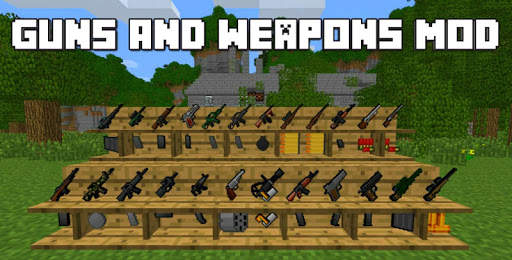 Guns & Weapons Mods for Minecraft PE screenshot 1