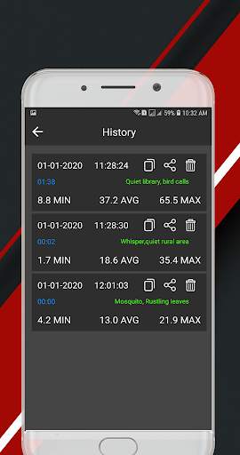 Sound Meter & Environmental Noise Detector Free screenshot 3