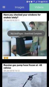 My Liked pages Manager for Facebook pages app. screenshot 6