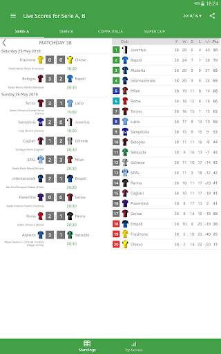 Live Scores for Serie A 2020/2021 screenshot 13