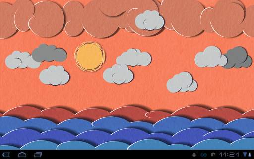 Paper Sky Live Wallpaper screenshot 10