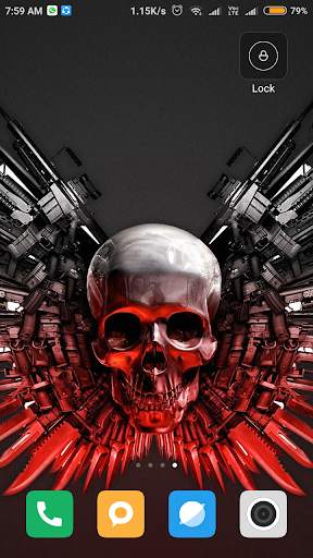 Skull wallpaper screenshot 8