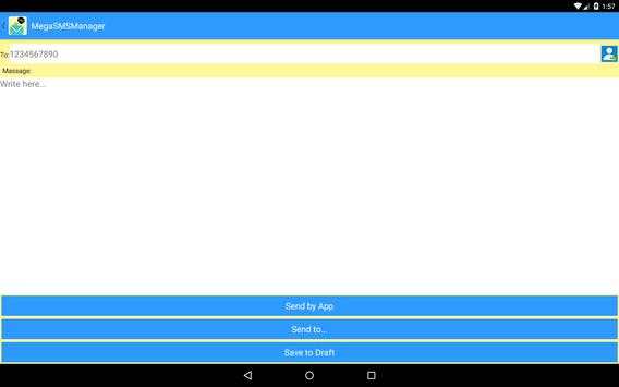 Mega SMS Manager Plus screenshot 8
