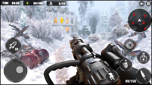 US Army Commando World War Gunner Special Forces screenshot 2