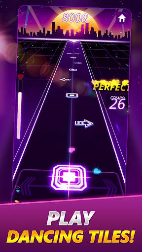 Dancing Tiles : EDM Rhythm Game screenshot 1