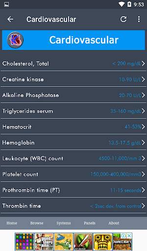 Lab Values screenshot 5