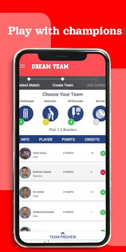 11Dream Fantasy IPL Prediction : Live, Schedule screenshot 2