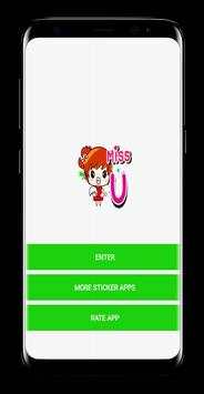 Sticker Miss You For WA - Love WAStickerApps screenshot 1