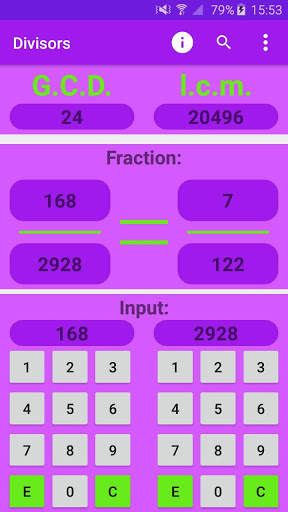 Factors - GCD, LCM - Special Numbers screenshot 4