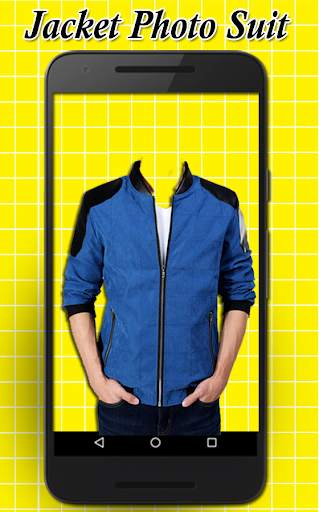 Jacket Men Photo Suit screenshot 5