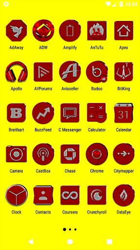 Red Icon Pack 3 تصوير الشاشة