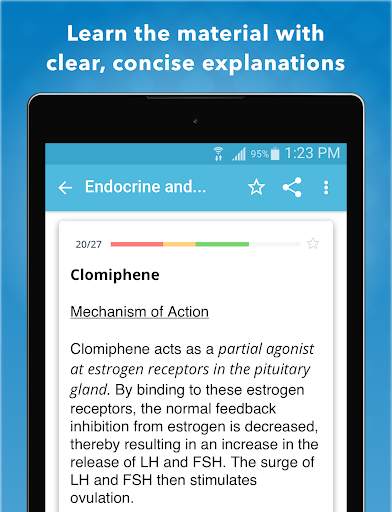 USMLE Pharmacology Flashcards 7 تصوير الشاشة