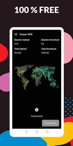 Power VPN - 100% Free Unlimited VPN screenshot 2