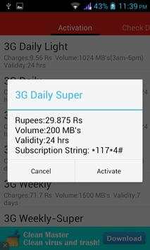 Mobilink 3G Bundles screenshot 3