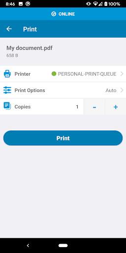 HP Advance screenshot 2
