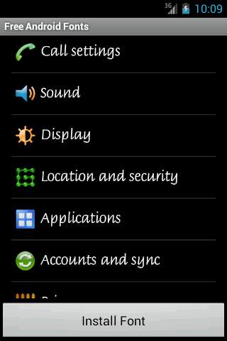 Free Fonts app 2 screenshot 2