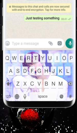 Lee Tae Min Keyboard Theme 2 تصوير الشاشة