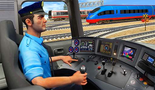 Indian Train City Driving Sim- Train Games 2018 screenshot 5