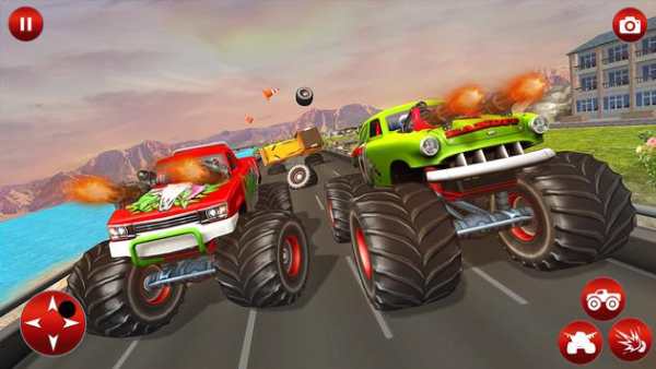 Flying Monster Car Super Moto Robot Transformation screenshot 5
