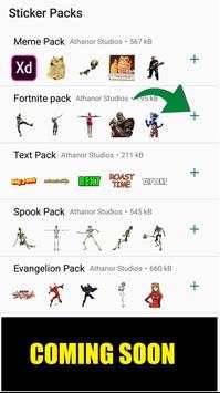 Whatsapp Stickers MEME ! screenshot 1