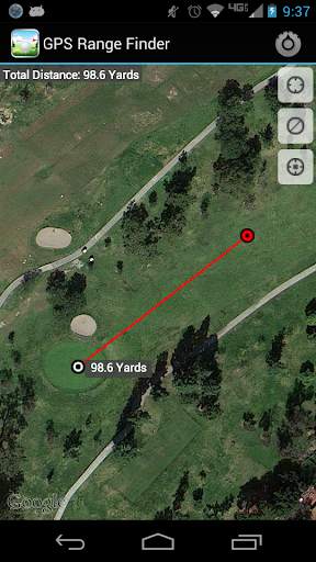 Golf GPS Range Finder Free screenshot 1