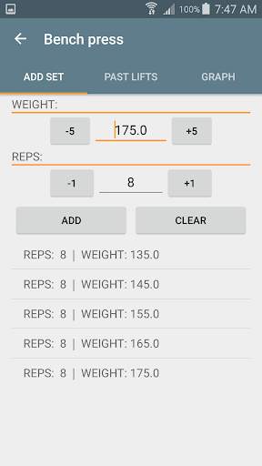 Lift Tracker screenshot 4