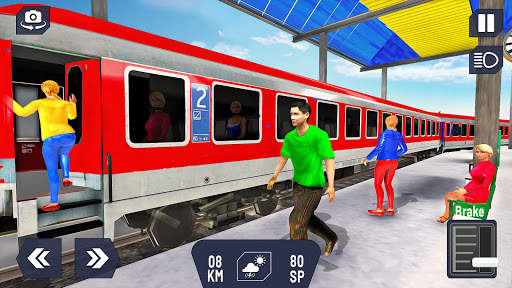 Euro Train Driver Simulator 3D screenshot 2