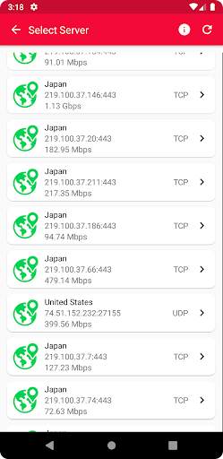 Nova VPN screenshot 3