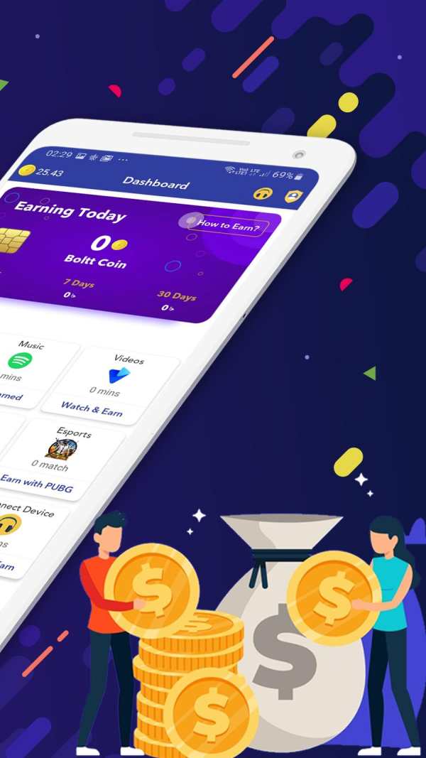 Boltt Play - Music, Videos, Games, Social, Rewards screenshot 2