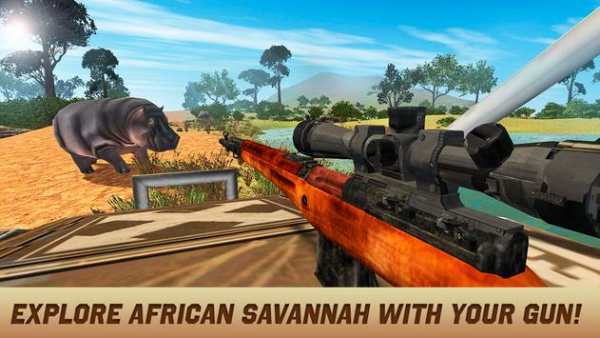 African Safari Hunting Sim 3D screenshot 1