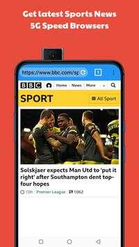 5G Speed Browser screenshot 1