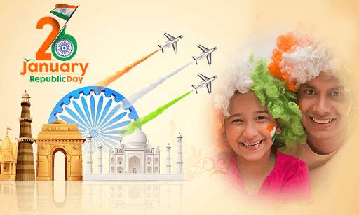 26 January Photo Editor, Republic Day Photo Editor 8 تصوير الشاشة