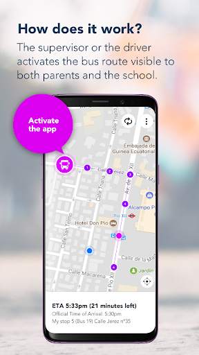 Wola Schools - School bus tracker for parents screenshot 3