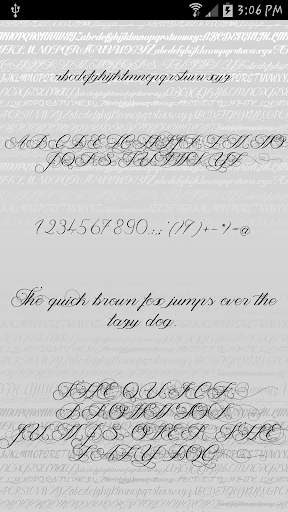 Fonts - Kiss for FlipFont Free screenshot 2