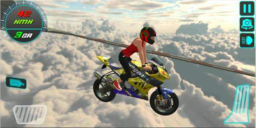 Crazy Bike Driving Simulator screenshot 1